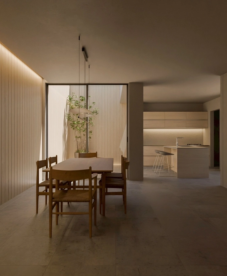 やすらぎを描く家