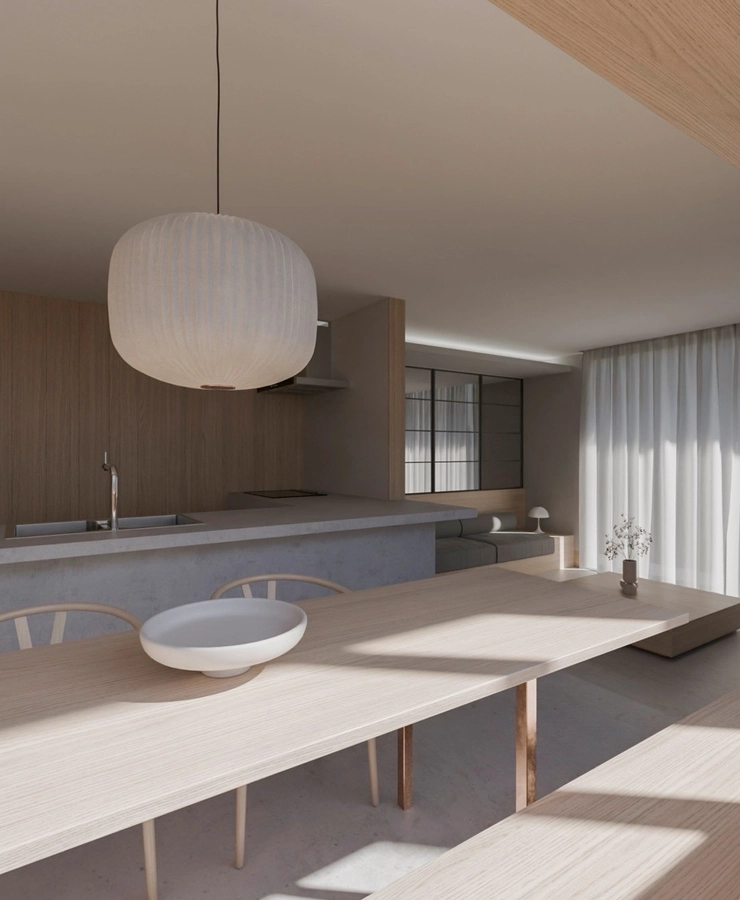 陽だまりに佇む家